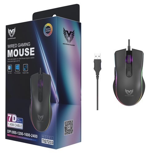 RATON M-TK TG7233 NEGRO GAMING